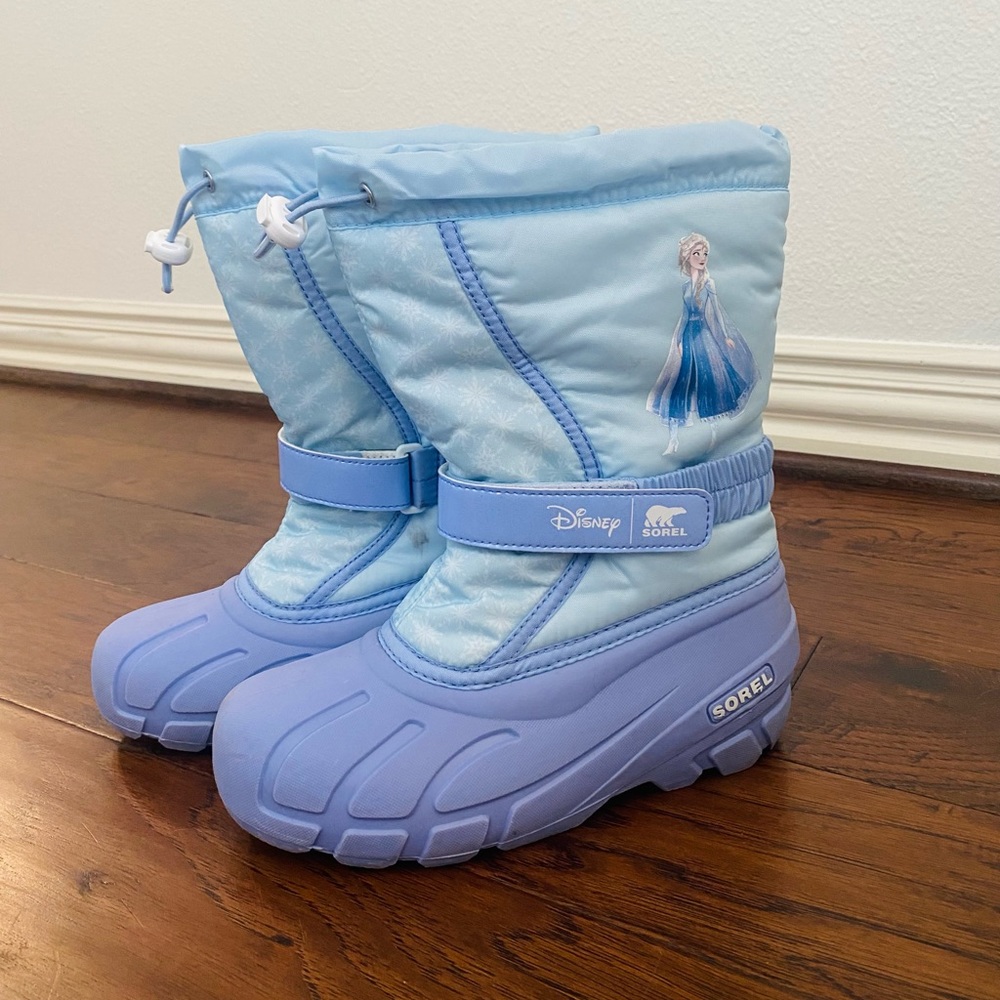 Sorel Disney Elsa snow boots